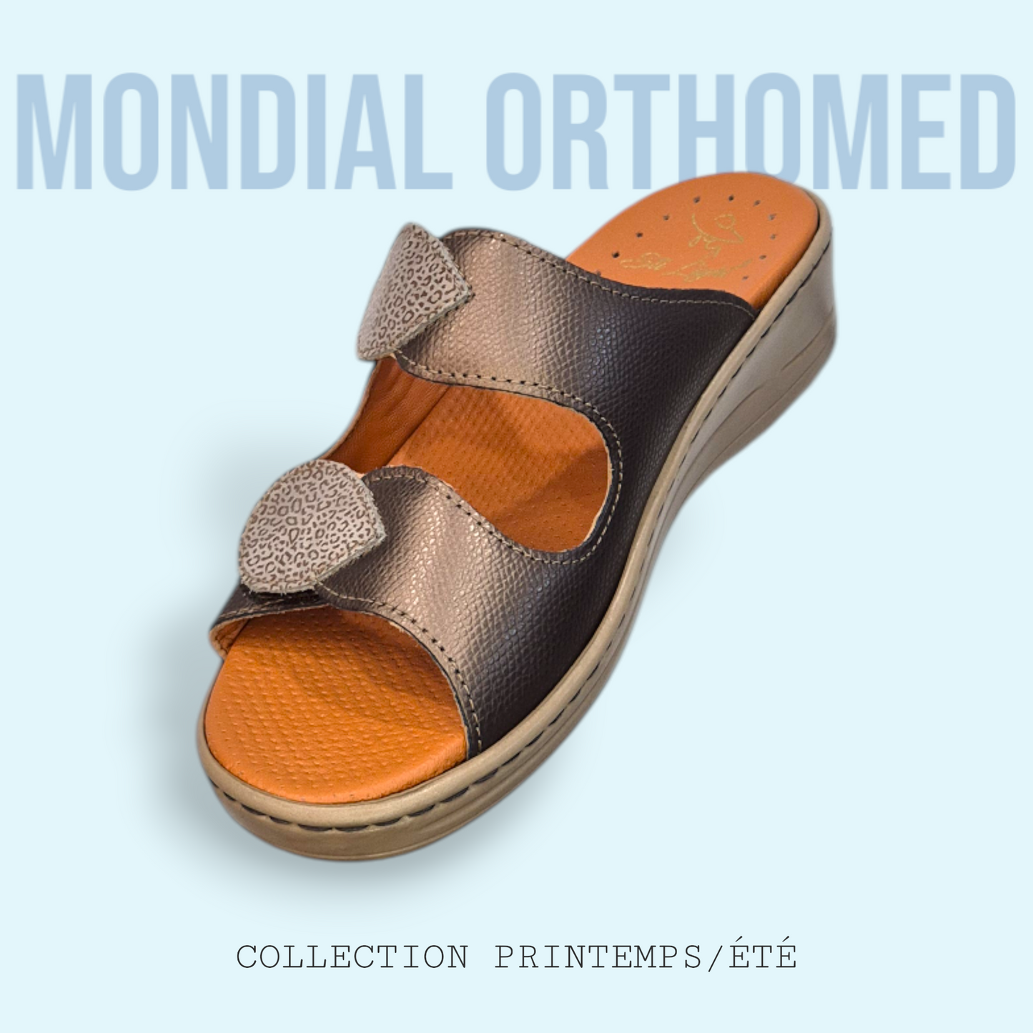 CLAQUETTE FEMME BRONZE STI EV013
