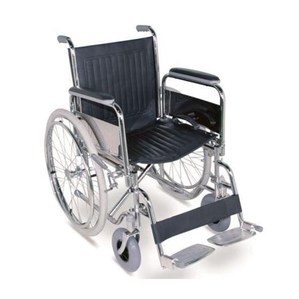 Fauteuil Roulant à Accoudoirs et Repose-pieds Amovibles MOM 901
