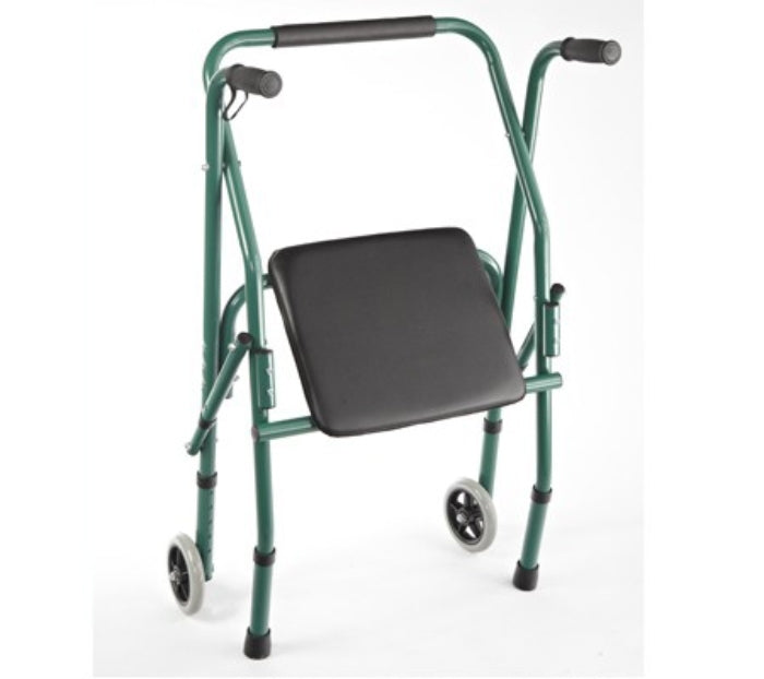 Déambulateur à deux roues avec assise MOM 914L