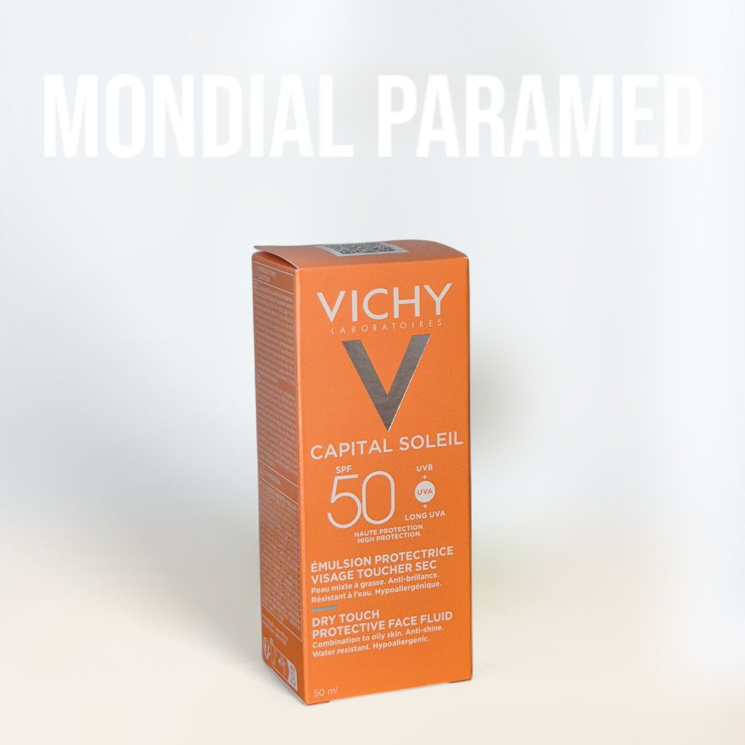 VICHY CAPITAL SOLEIL EMULSION TOUCHER SEC SPF 50+ 50ML