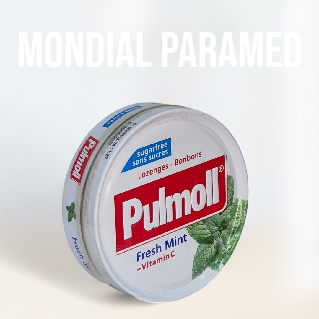 PULMOLL PASTILLES MENTHE FRAÎCHE + VITAMINE C 45G