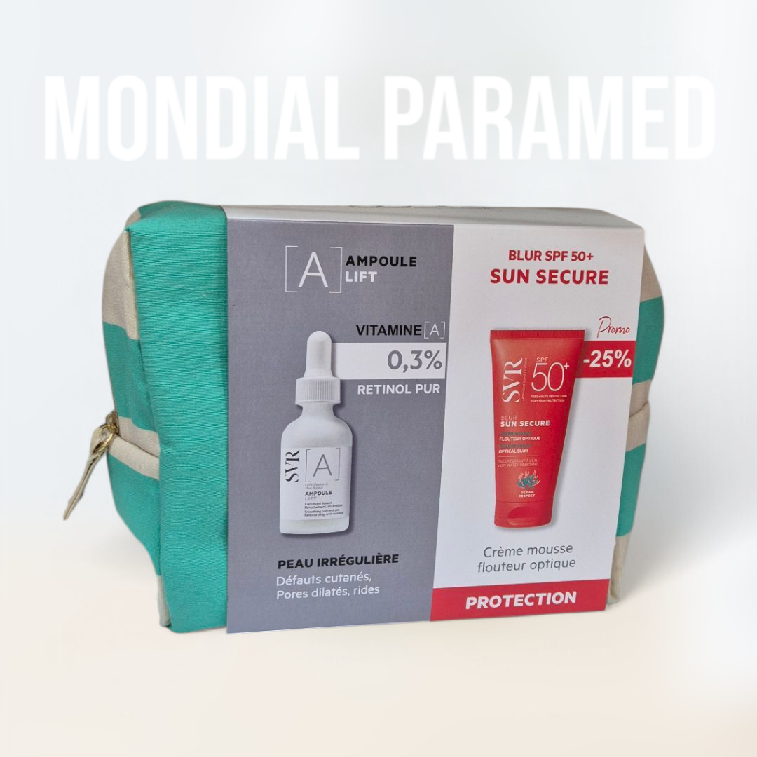SVR TROUSSE AMPOULE A LIFT 0.3% CONCENTRE LISSANT 30ML+SVR SUN SECURE BLUR SPF50+ 50ML (-25%)