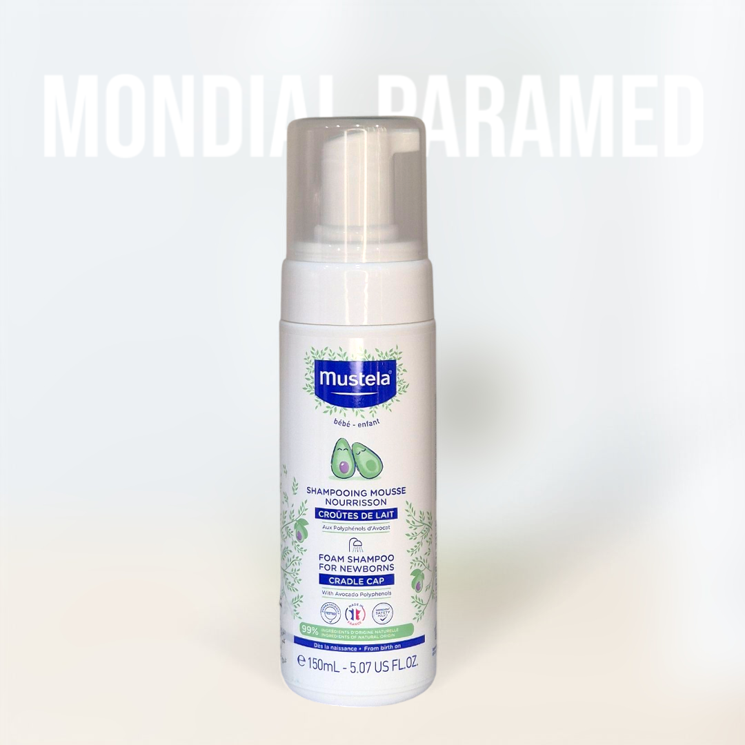 MUSTELA SHAMPOOING MOUSSE NOURRISSON 150ML