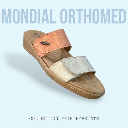 CLAQUETTE FEMME TAUPE Ortho-clac A200
