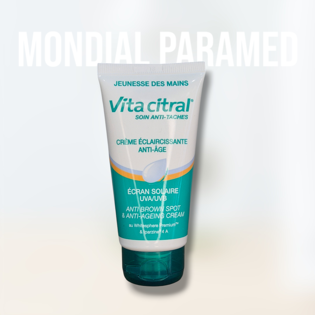 VITA CITRAL SOIN ANTI TACHES CREME ECLAIRCISSANTE MAINS ANTI AGE 75 ML