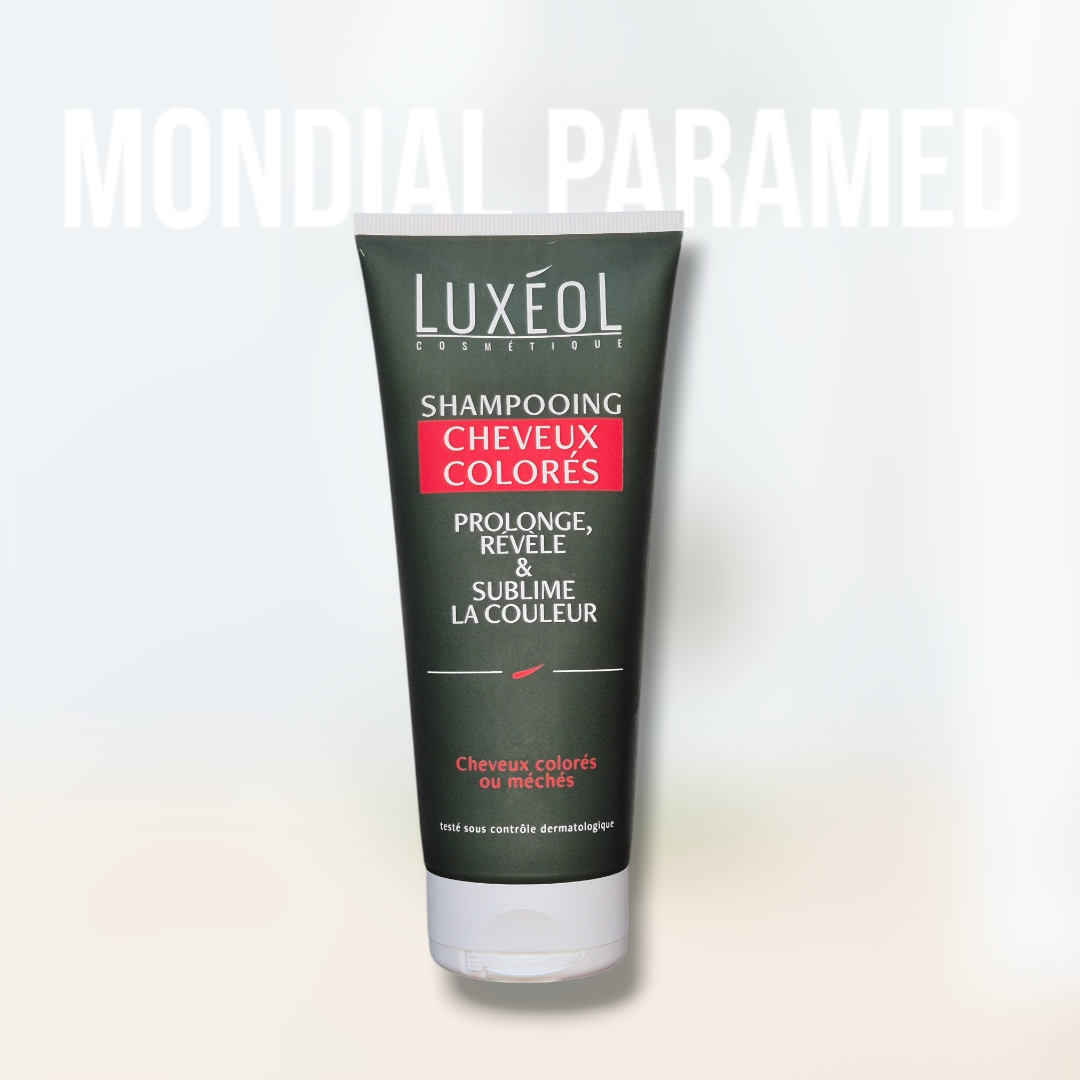 LUXEOL shampooing cheveux colorés