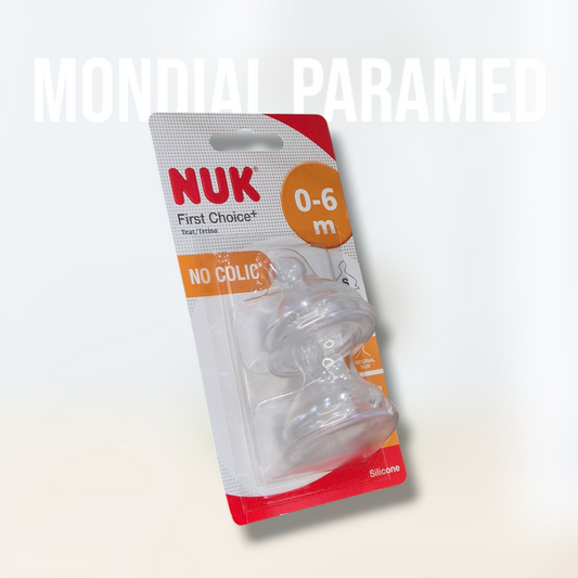 NUK 2 TET FIRST CHOICE 0-6M S 09244