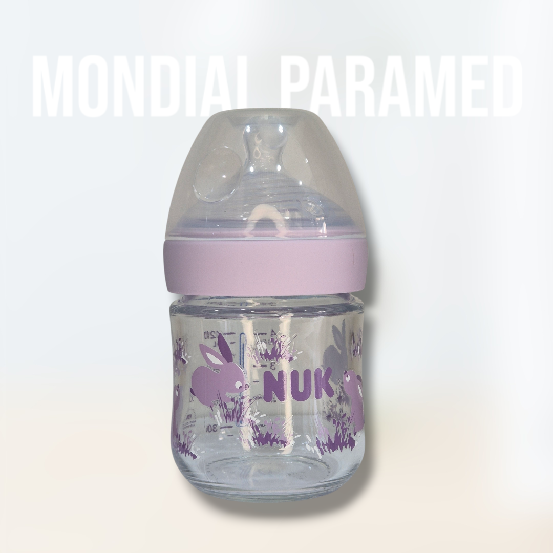 NUK BIB EN VERRE NATURE SENSE 120ML 0-6M 11028
