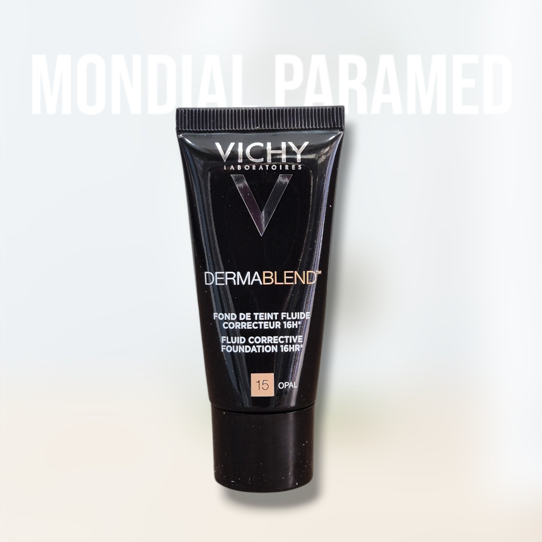 VICHY DERMABLEND FOND DE TEINT FLUIDE CORRECTEUR TEINTE 15 OPAL SPF28 30ML